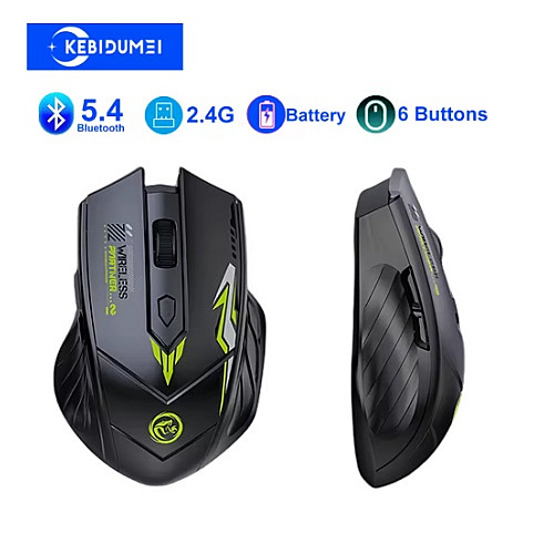 Миша No Brand Gaming Mouse Bluetooth + 2.4G Чорний (SH0000366)