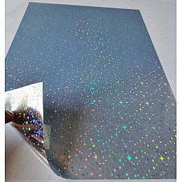 Плівка для друку Galaxy A4 80 мкм Starry Holografic 20 шт Прозорий (11106)