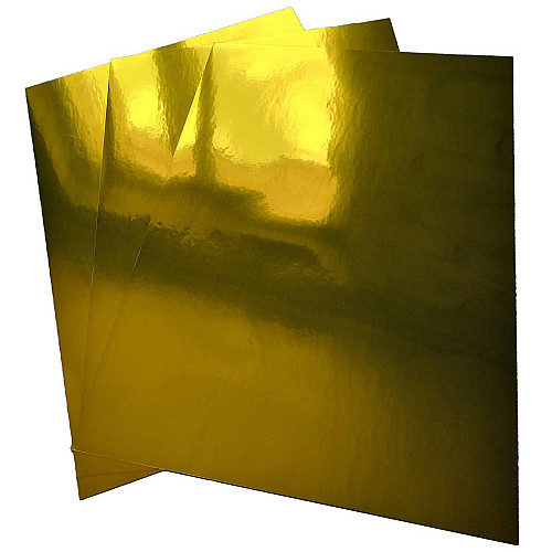 Плівка для друку Galaxy А4 80 мкм Gold glossy 20 шт Прозорий (11107)