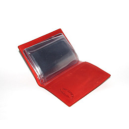 Обложка для автодокументов DNK Leather Auto H col.H Красная