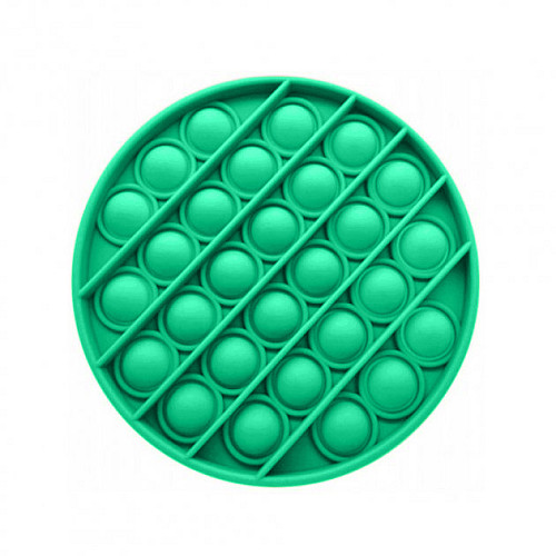 Игрушка детская POP IT Антистресс силиконовый круглый Зеленый (A4104GR)