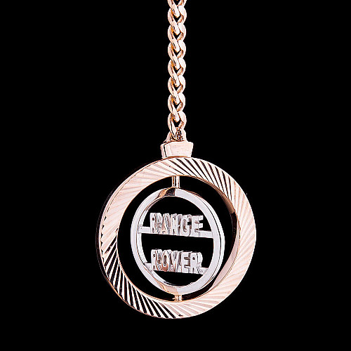 Золотой брелок Range Rover бр00035 Оникс