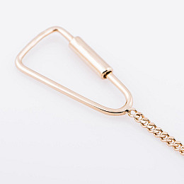 Золотой брелок Mercedes бр00032ж Оникс