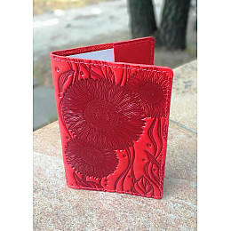 Обложка на паспорт Turtle B5116H Красный