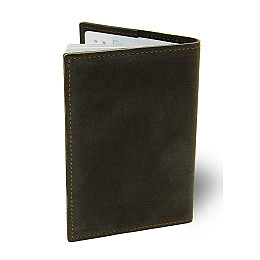 Кожаная обложка для паспорта BermuD B 01-18Ko-01-2 Коричневый