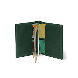 Кожаная обложка для автодокументов BermuD B 02-18Z-01-7 Зеленый