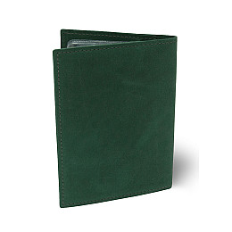 Кожаная обложка для автодокументов BermuD B 02-18Z-01-7 Зеленый