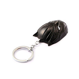 Брелок Bioworld Маска Черная Пантера Black Panther Марвел 3751