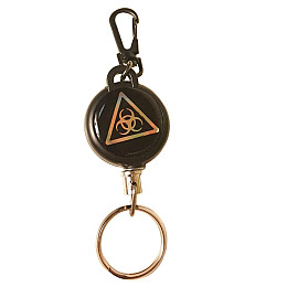 Ретрактор-брелок MHZ выдвижной для карт доступа бейджа