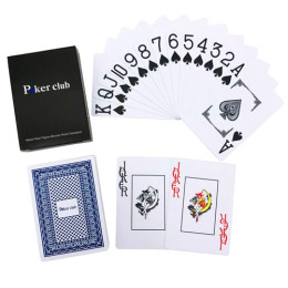 Игральные карты для покера Poker Club пластиковые 54шт