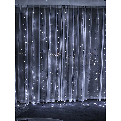 Гирлянда Xmas Водопад 7275 360LED W-3, 3x2 м Белый свет