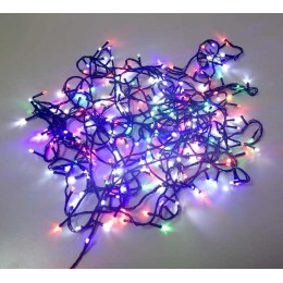 Новогодняя светодиодная гирлянда BTB LED 300 диодов мульти M7