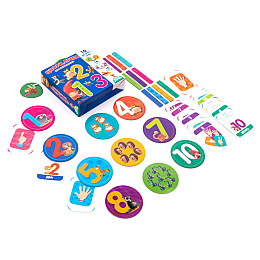 Игра настольная Vladi Toys Цифры счет для самых маленьких укр VT2911-09