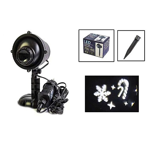 Новогодний уличный лазерный проектор X-Laser (X-Laser XX-XZ-2004(06)