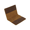 Обложка на паспорт DNK Leather Паспорт-H col.G 15,5х9,8 см Коричневая