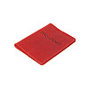 Обложка на паспорт DNK Leather Паспорт-H col.H 15,5х9,8 см Красная