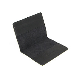 Обложка на паспорт DNK Leather Паспорт-H col.K 15,5х9,8 см Темно-синяя