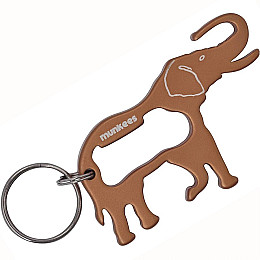 Брелок Munkees 3437 Bottle Opener- Elephant Brown (1012-3437-BR)