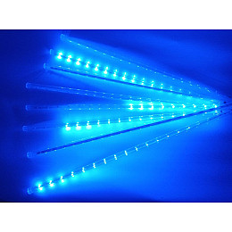 Гирлянда метеор Xmas Тающая Сосулька Светодиодная 8 Палочек Синий Свет 50 См 165-Cl171B