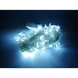 Гирлянда Xmas 200L Нить Прозрачный Провод Холодный Белый Свет 18М 165-Cl107W