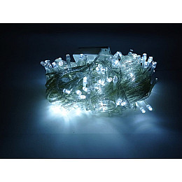 Гирлянда Xmas 200L Нить Прозрачный Провод Холодный Белый Свет 18М 165-Cl107W