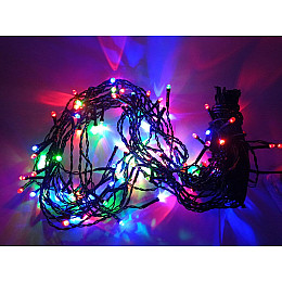 Гирлянда Xmas Ice 120L Дождик Рубин Разноцветное Свечение 3 М 165-Cl150Rgb