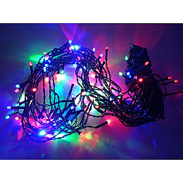 Гирлянда Xmas Ice 120L Дождик Рубин Разноцветное Свечение 3 М 165-Cl150Rgb
