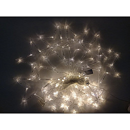 Гирлянда Xmas 120L Сосульки Звезды Ширина 3М Тёплый Белый Свет 165-Cl48Ww