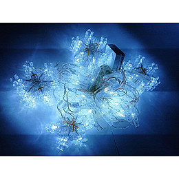 Гирлянда Xmas 152L Арка Форма Снежинка Сосульки Тёплый Белый Свет Ширина 3M 165-Cl11W