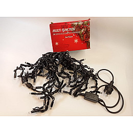 Гирлянда уличная бахрома Xmas Wp Ice 105L Черный Провод Мерцание Тёплый Белый Свет 3 М 165-Cl144Ww