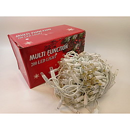 Гирлянда уличная нить Xmas Wp 200L Холодный Белый Свет 20М 165-Cl142W