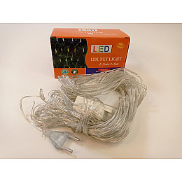 Гирлянда сетка Xmas 240L Холодный Белый Свет (1.5Mх1.5M) 165-Cl158W