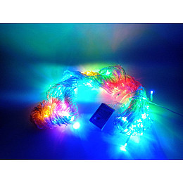 Гирлянда Xmas 320 Led Ламп Штора Водопад Разноцветное Свечение 3Mх3M 165-Cl174Rgb