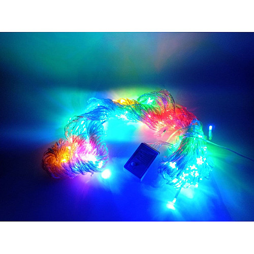 Гирлянда Xmas 320 Led Ламп Штора Водопад Разноцветное Свечение 3Mх3M 165-Cl174Rgb