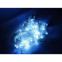Гирлянда Xmas 320 Led Ламп Штора Водопад Холодный Белый 3Mх3M 165-Cl174W