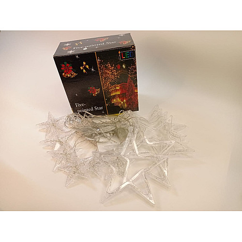 Гирлянда Xmas 120L Звезды 3М Разноцветное Свечение 165-Cl48Rgb
