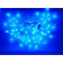Гирлянда Xmas 120L Сосульки Синий Свет 165-Cl48B