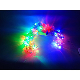 Гирлянда Xmas 240 Led Ламп Штора Водопад Разноцветное Свечение 2Mх2M 165-Cl172Rgb