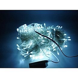 Гирлянда 400L Xmas Optical Прозрачный Провод Холодный Белый Свет 34М 165-Cl109W