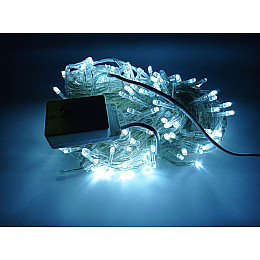 Гирлянда 400L Xmas Optical Прозрачный Провод Холодный Белый Свет 34М 165-Cl109W