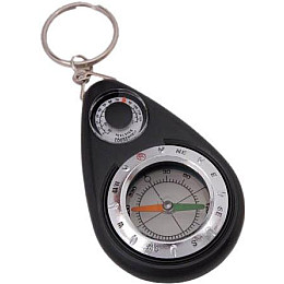 Брелок Munkees Compass with Thermometer (1012-3154-BK)