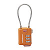 Брелок-замок Munkees 3609 TSA Cable Combi Lock Orange (MUN-3609-OR)