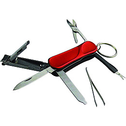 Брелок-мультиинструмент Munkees 2502 Manicure Multi Tool (1012-2502-RD)