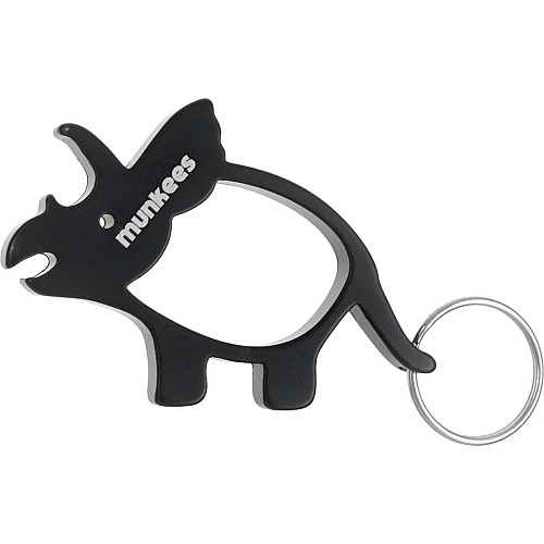 Брелок-открывашка Munkees 3474 Triceratops Black (1012-3474-BK)