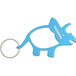Брелок-открывашка Munkees 3474 Triceratops Blue (1012-3474-BL)