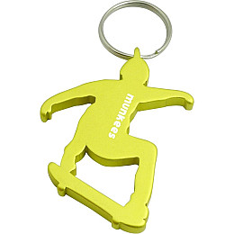 Брелок-открывашка Munkees 3494 Skateboarder Yellow (1012-3494-YL)
