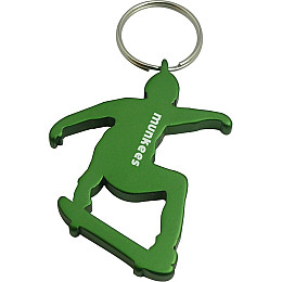 Брелок-открывашка Munkees 3494 Skateboarder Green (1012-3494-GR)