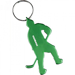 Брелок-открывашка Munkees 3497 Icehockey Player Green (1012-3497-GR)