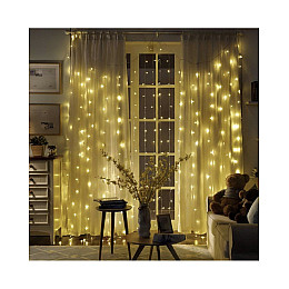 Гирлянда - водопад j-hell 240 LED following curtain lamp 2 м Yellow