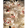 Гирлянда "Дед Мороз" Xmas WW-1 Copper Curtain Ball Lamp 3 х 1.5 м Теплый белый